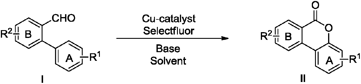 Method for synthesizing of isocoumarin compounds