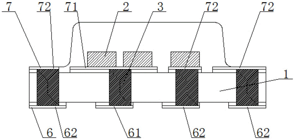 Ultra small and ultrathin high luminous efficiency lateral emission type high light white light polycrystalline LED element