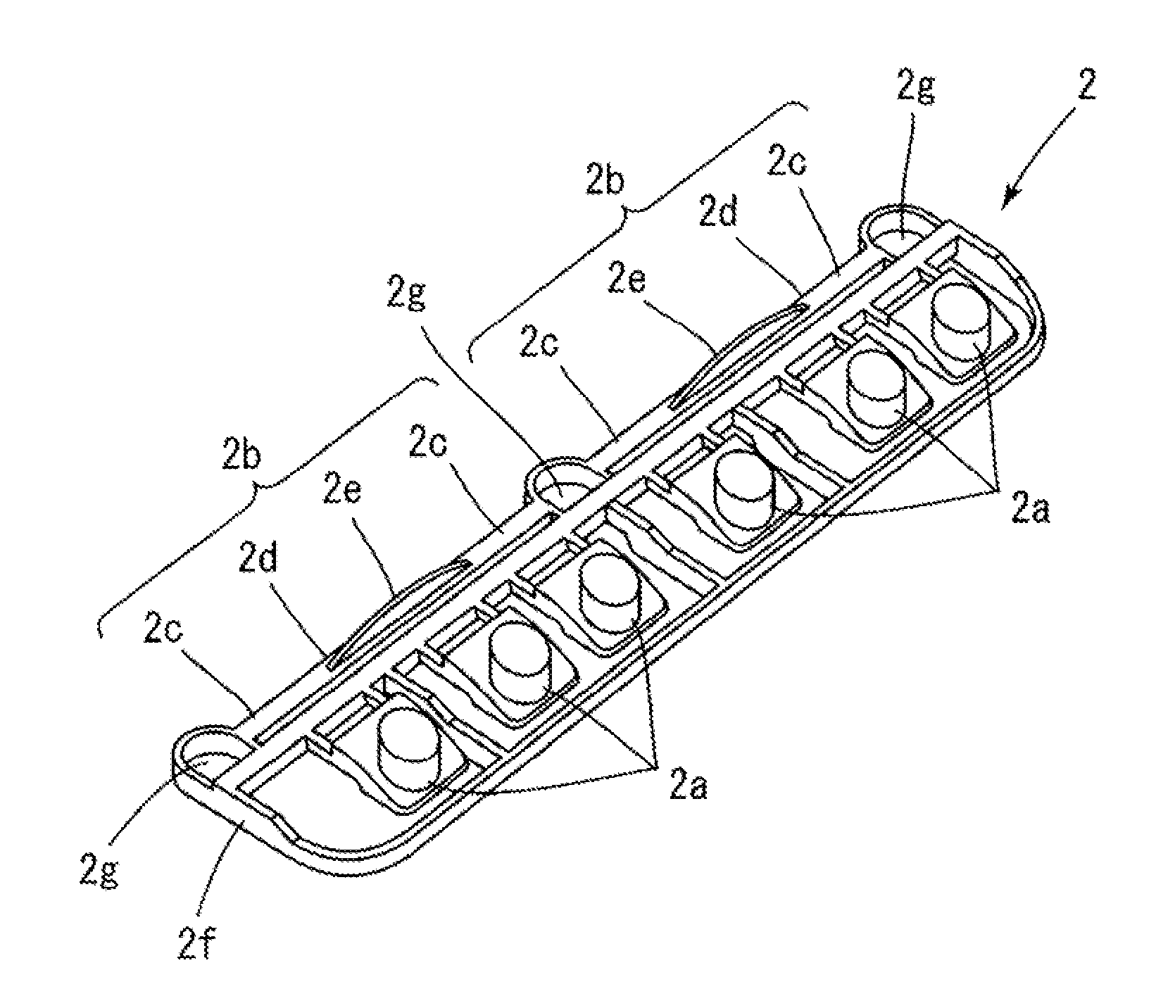 Push button switch for electric device