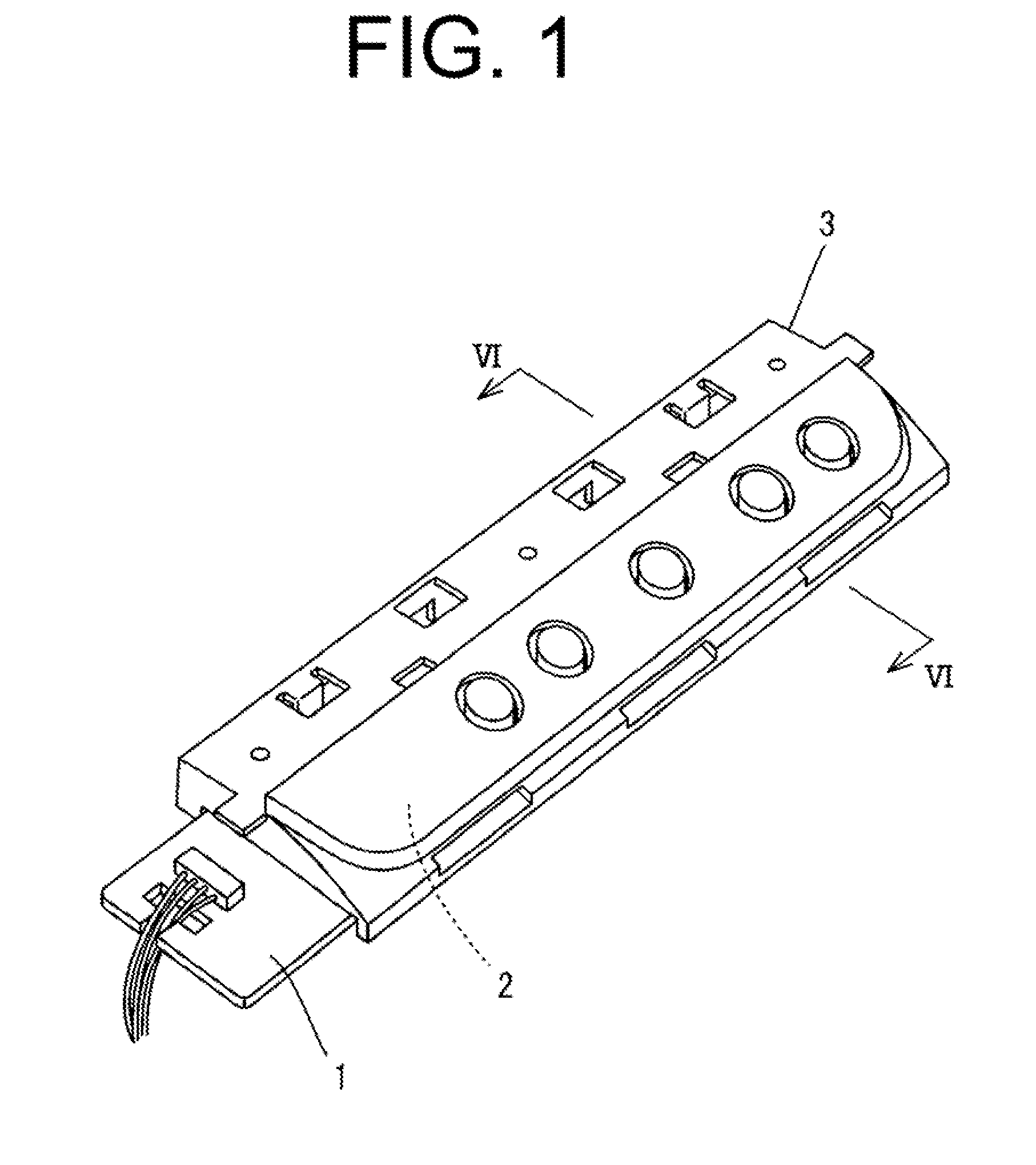 Push button switch for electric device