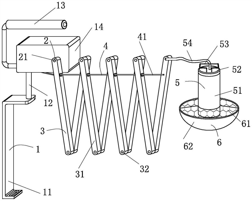 A sample collection mechanism for an environmental protection robot