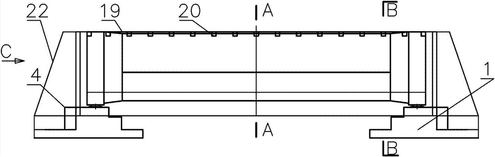 U-shaped aqueduct simulation testing device and method