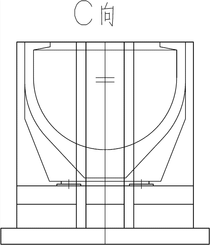 U-shaped aqueduct simulation testing device and method