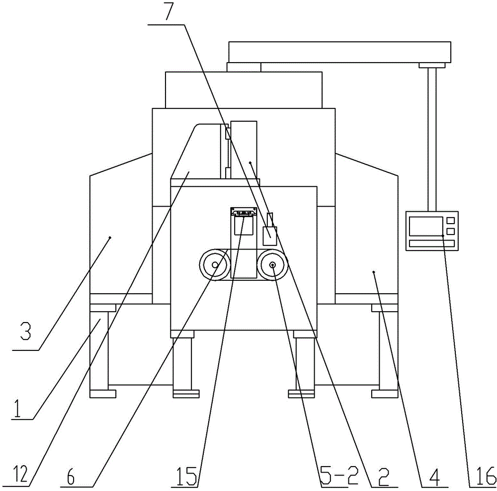 Numerically controlled diamond wire saw slicing machine