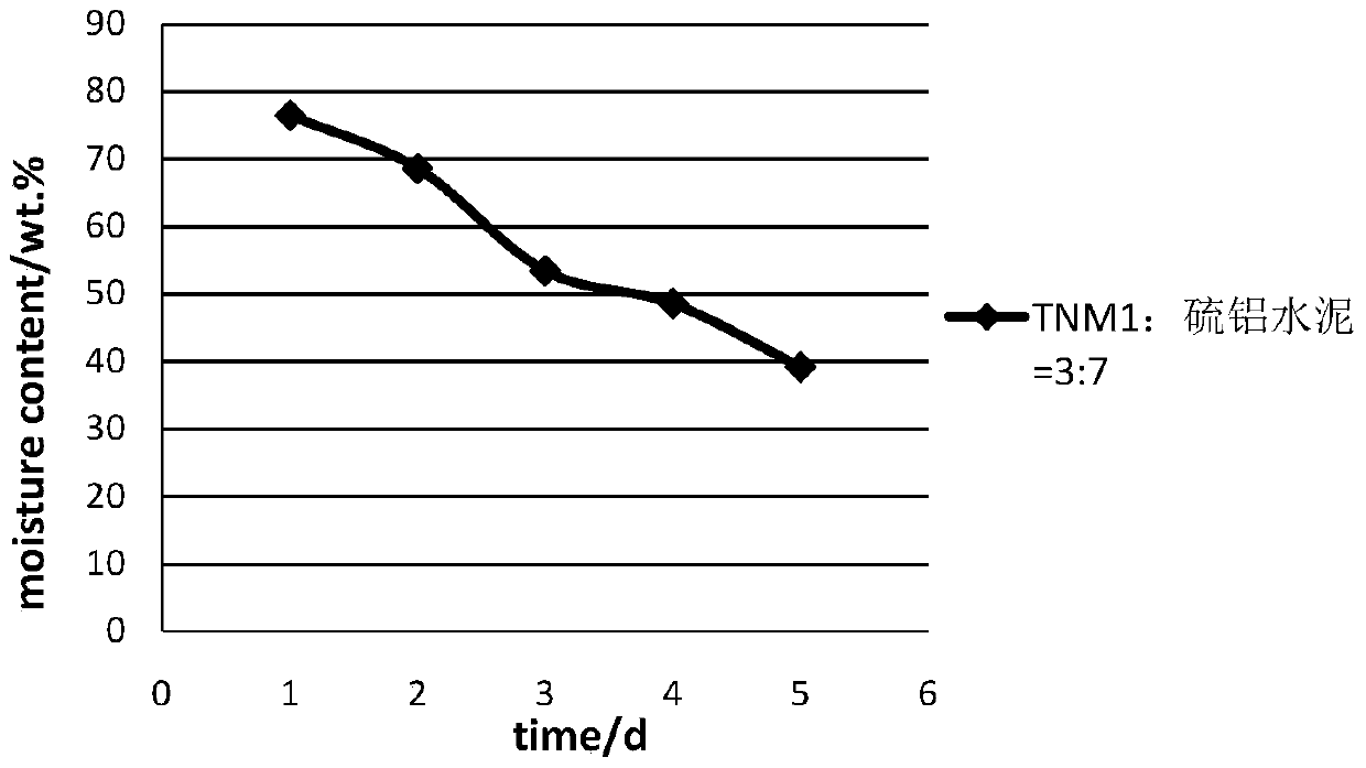 A kind of treatment method for dilution, conditioning and solidification of non-standard disposal sludge