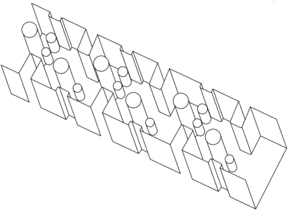 Multi-population target flowing speed construction method of fish way monitoring system