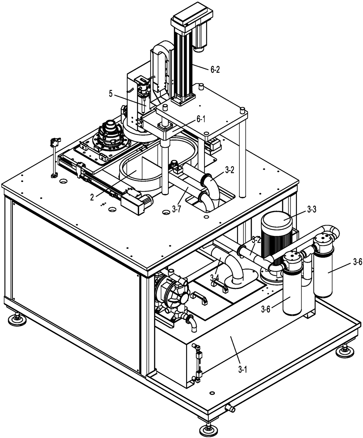 Workpiece oil soaking dryer