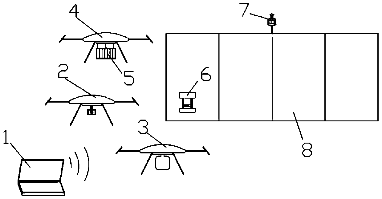 Intelligent cleaning method and system for distributed photovoltaic system and ground station