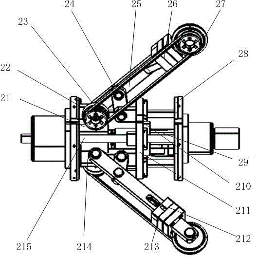 Pipeline detection robot