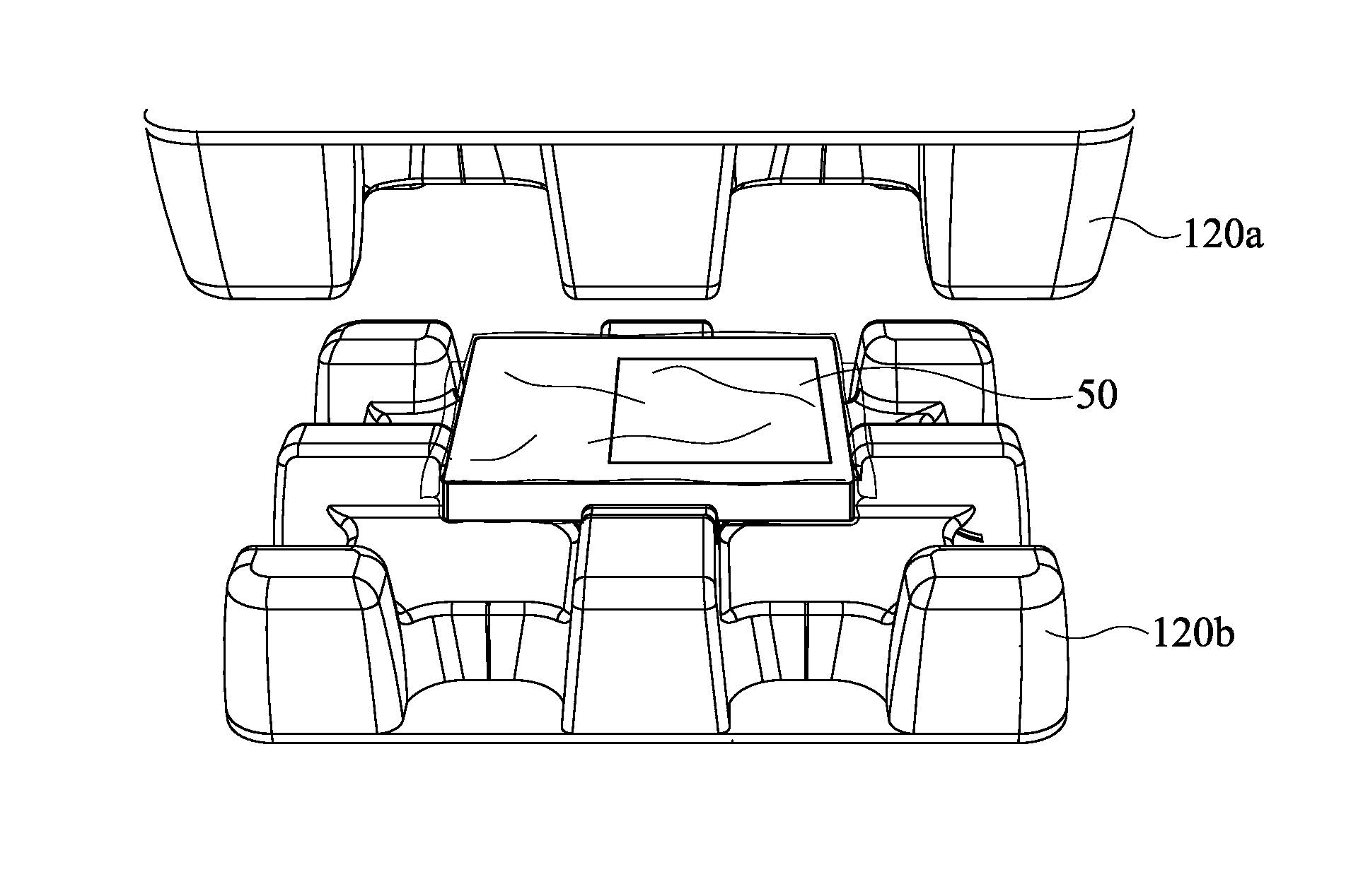 Apparatus, systems and methods for packaging electronic products