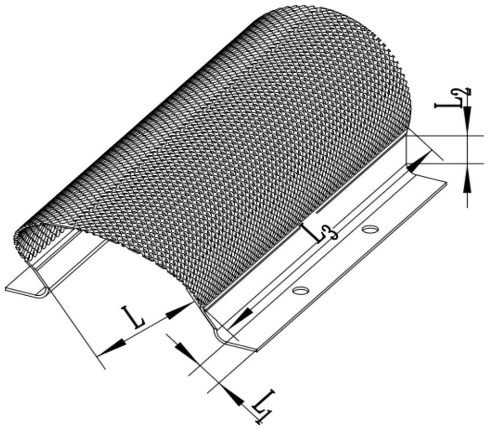 A rectification structure of a multi-blade centrifugal fan for a compressor cooling system