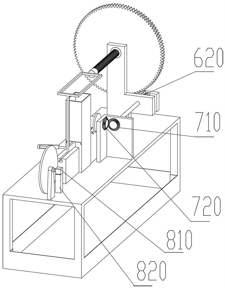 Desktop computer hard disk bracket polishing device