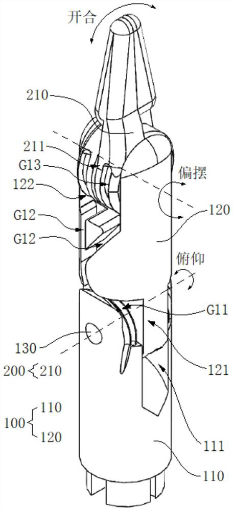 Wrist turning mechanism and surgical robot