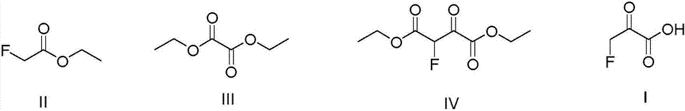 Preparing method of 3-fluoroacetone acid