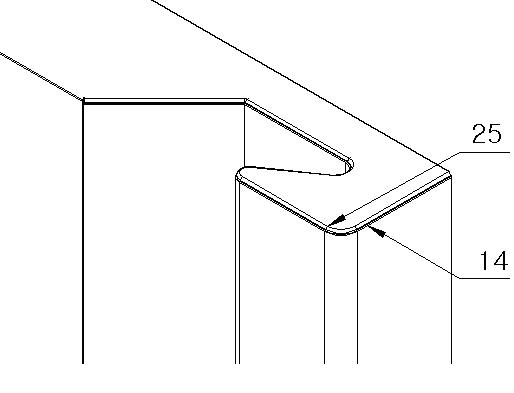 Refrigerator door and processing method thereof