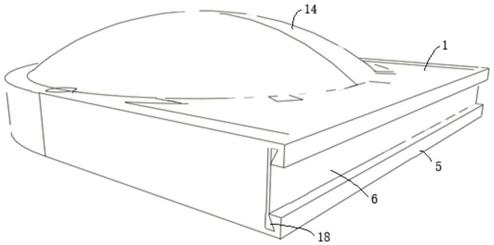 An all-plastic diaphragm type one-way exhaust check valve with emergency ventilation function