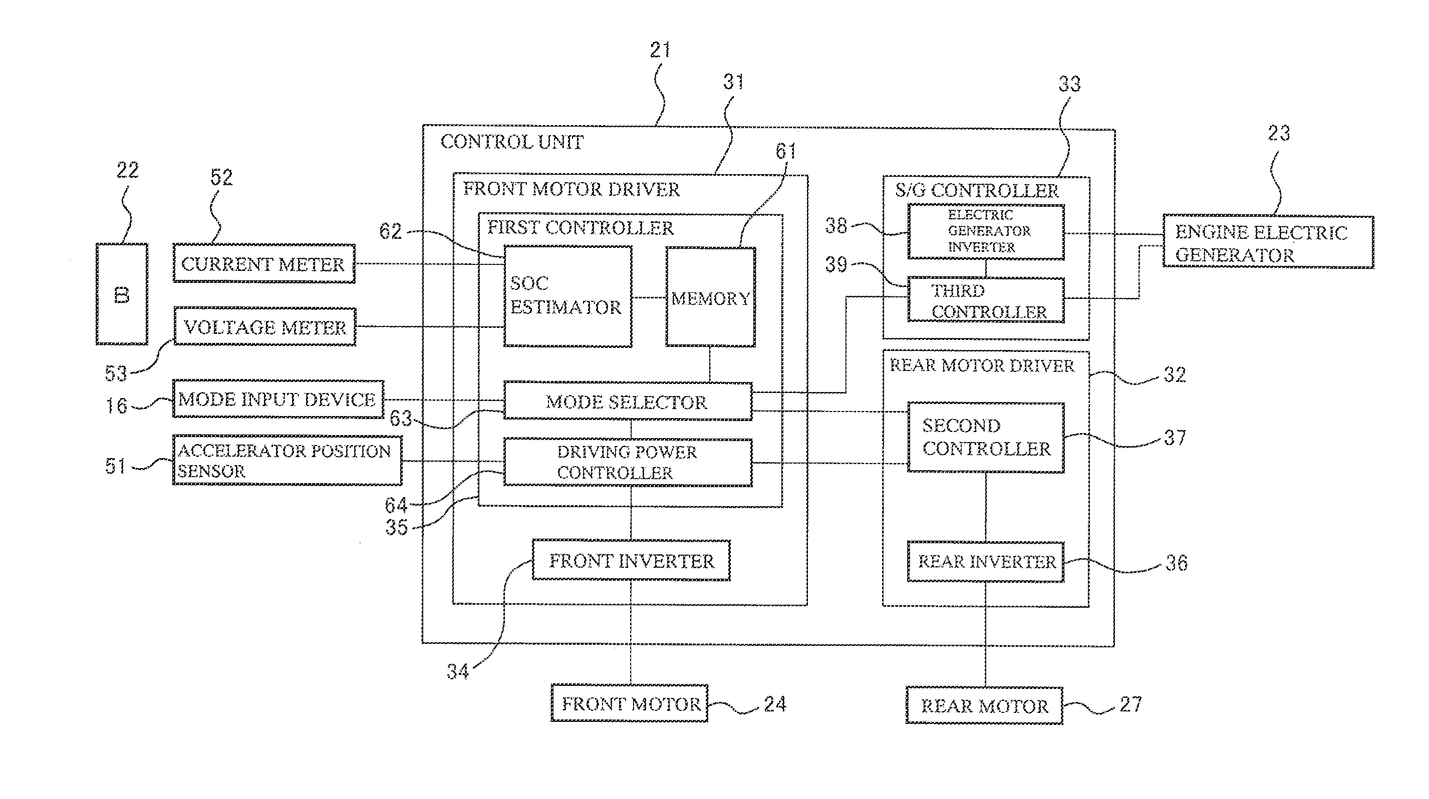 Drive Control System In Series-Hybrid Vehicle