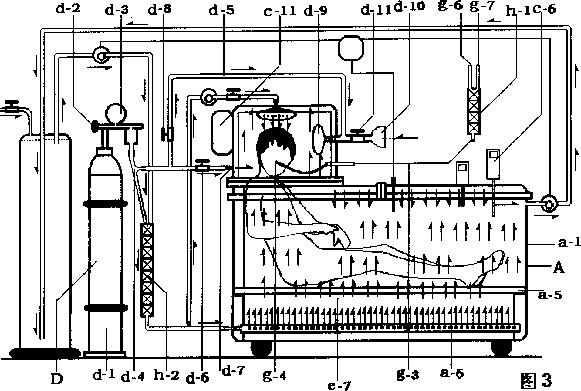 Ultra dissolving oxygen high pressure high temperature hot water facility for prevention and treatment of cancer