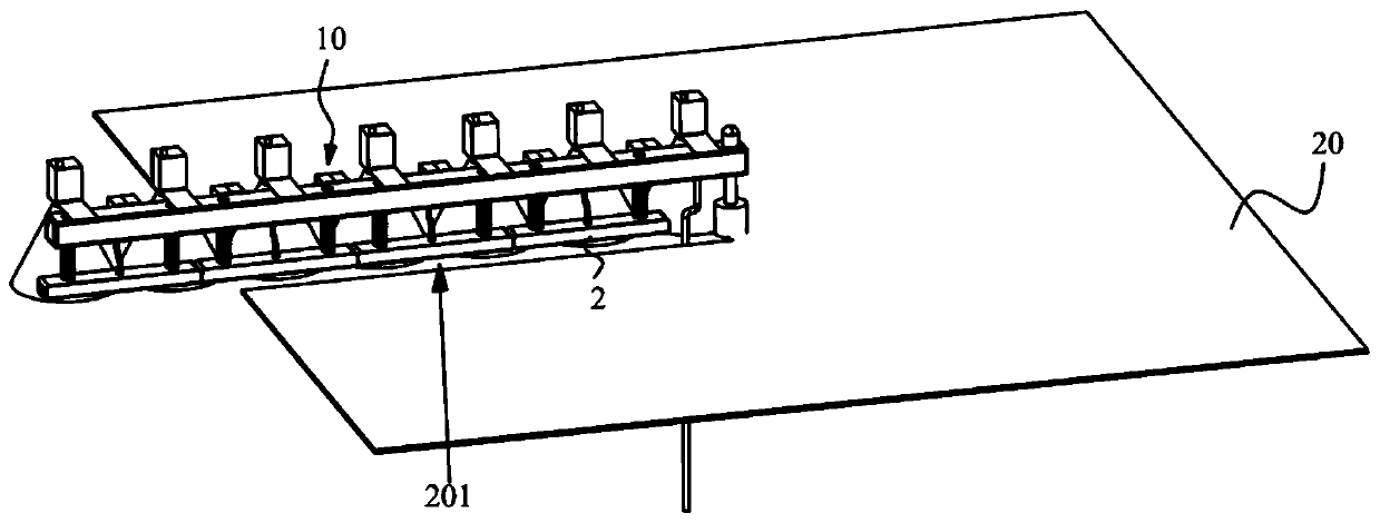 Cleaning mechanism and heliostat system