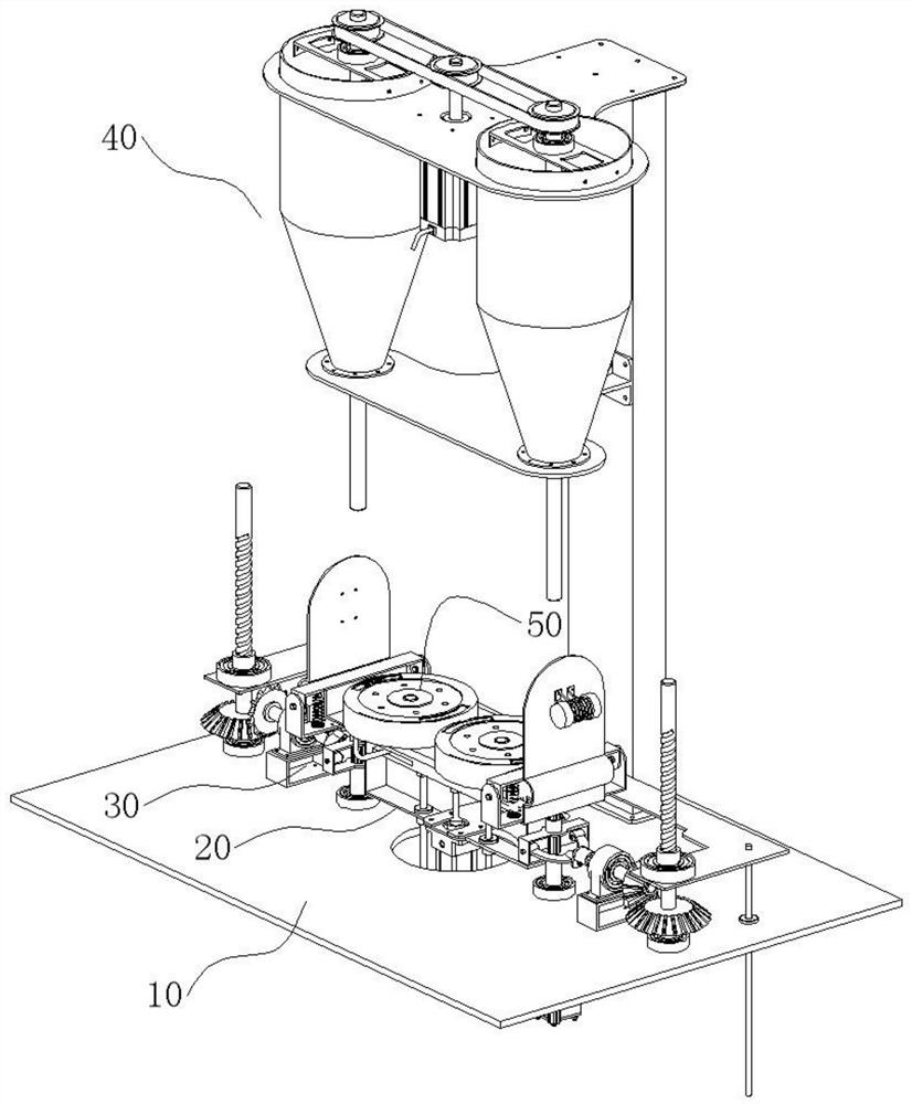 An automatic sand tank device for barbell plates