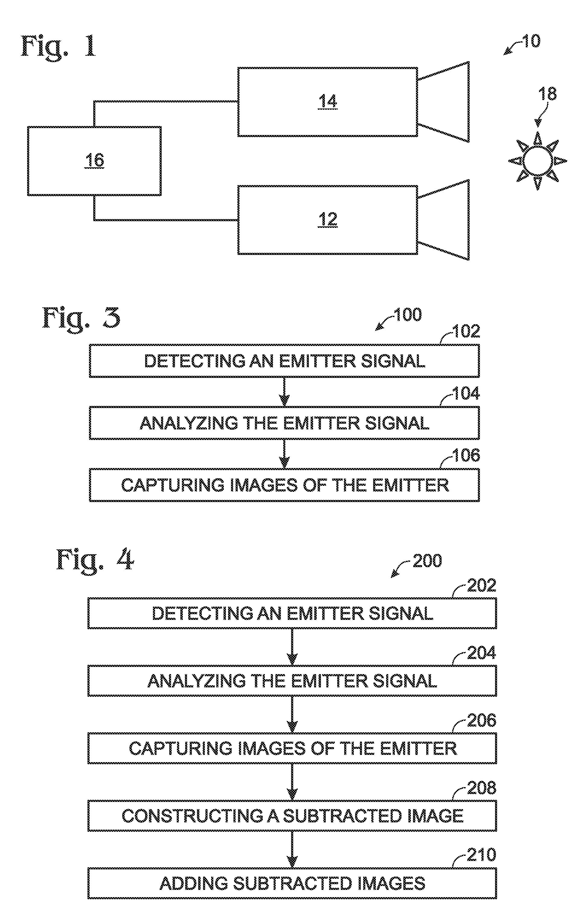 Emitter tracking system