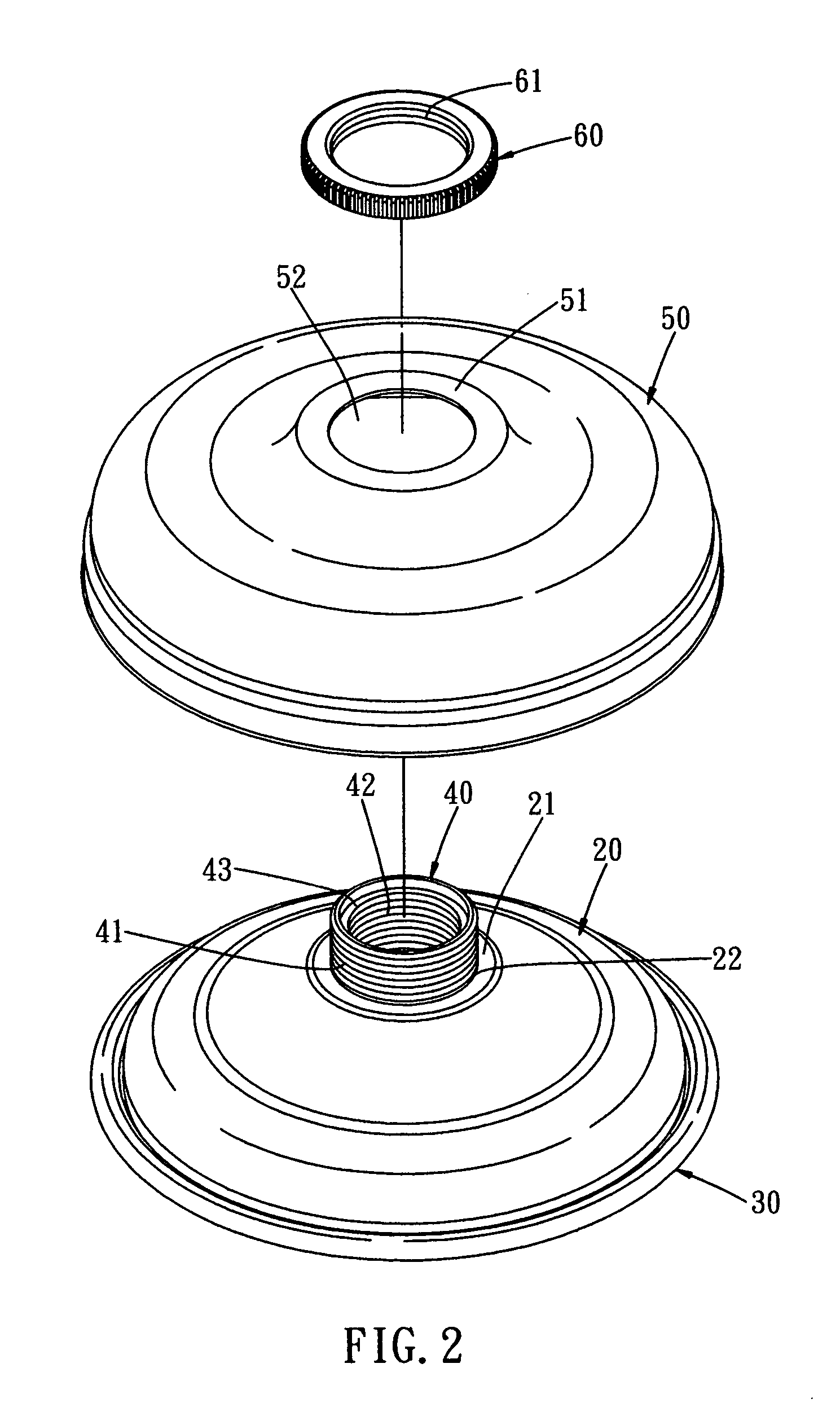 Shower head assembly