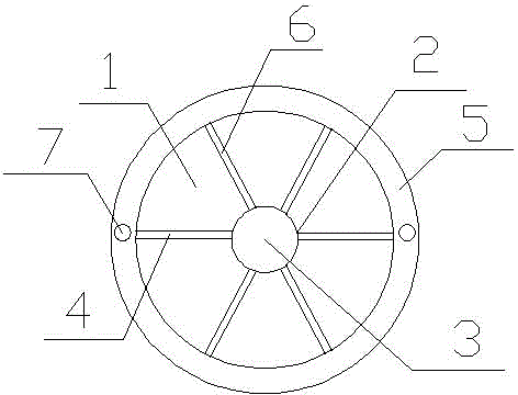 Novel suspension type grading ring