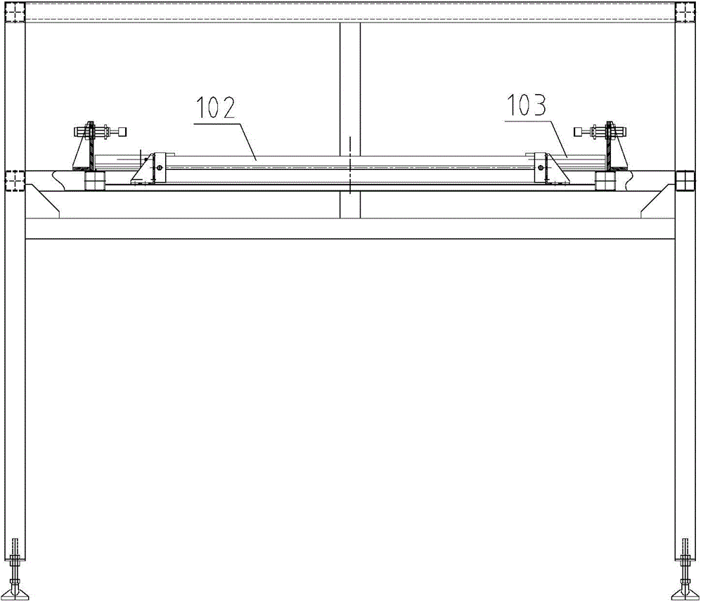 Needle piercing type stripping device