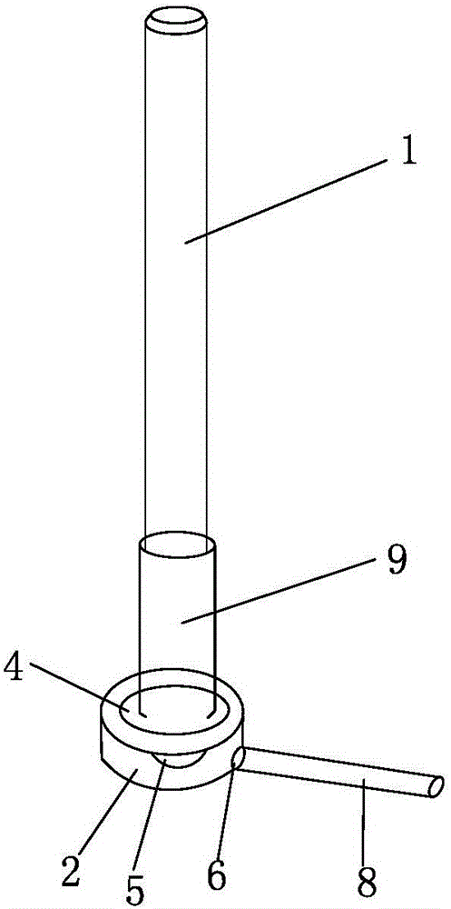 Oil-proof device for sewing machine needle bar