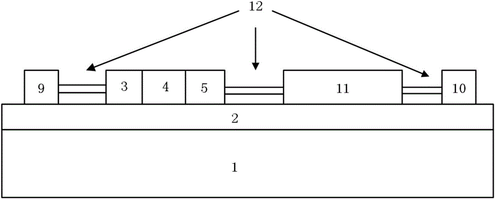 Flexible thin film radio frequency switch