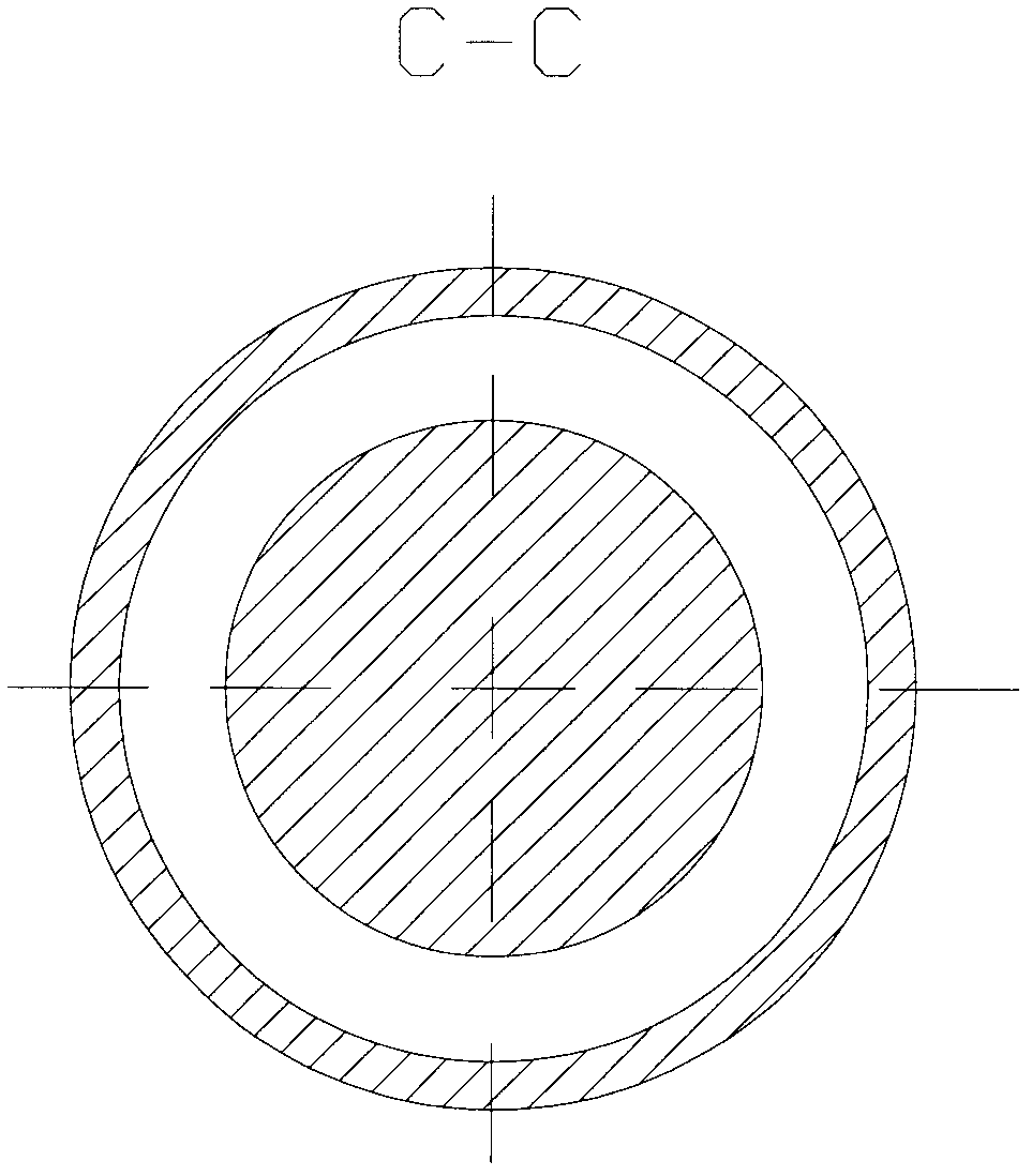 Segmental capacitor type continuous liquid level sensor