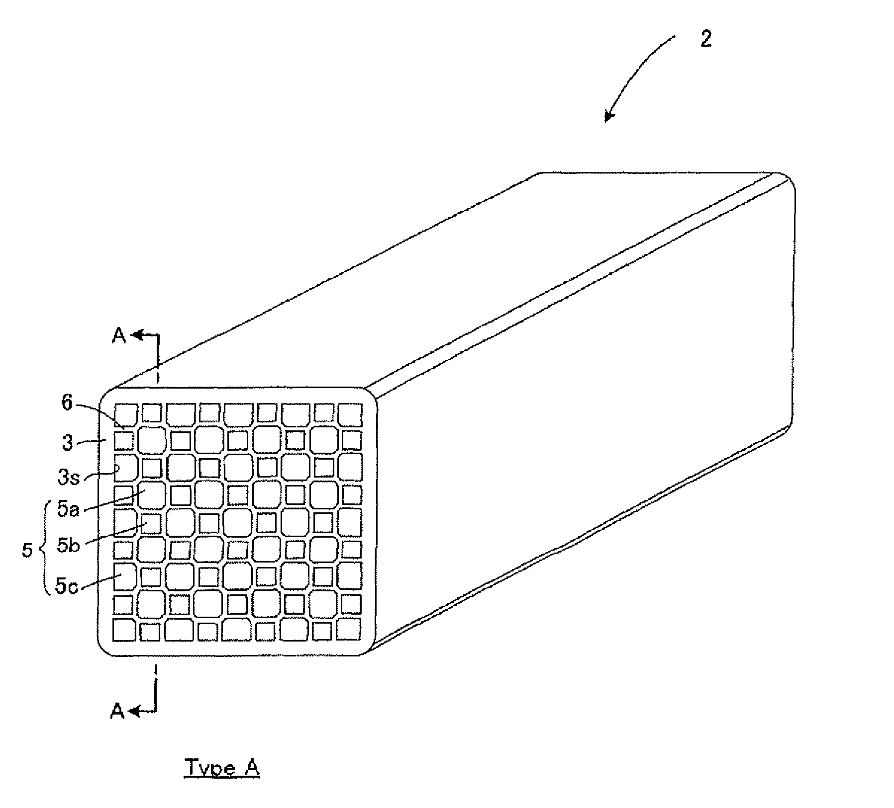 Honeycomb segment