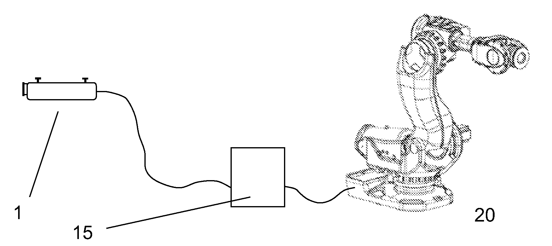 Control System and Teach Pendant For An Industrial Robot