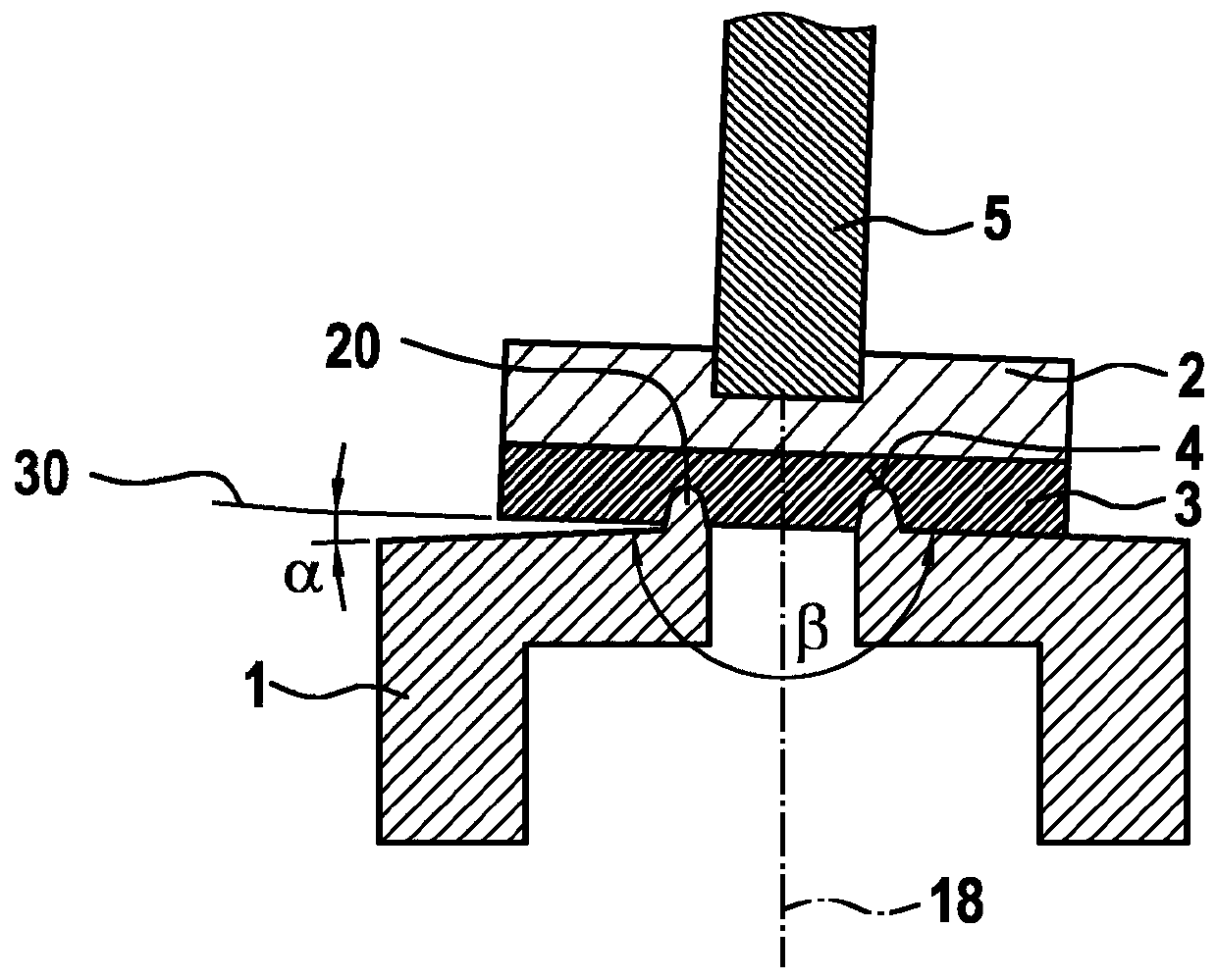 Metering valve for controlling a gaseous medium