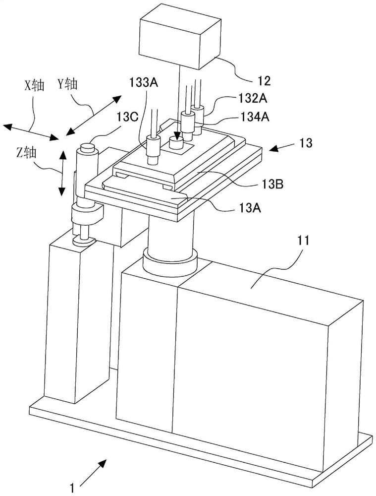 Analytical device and focusing method