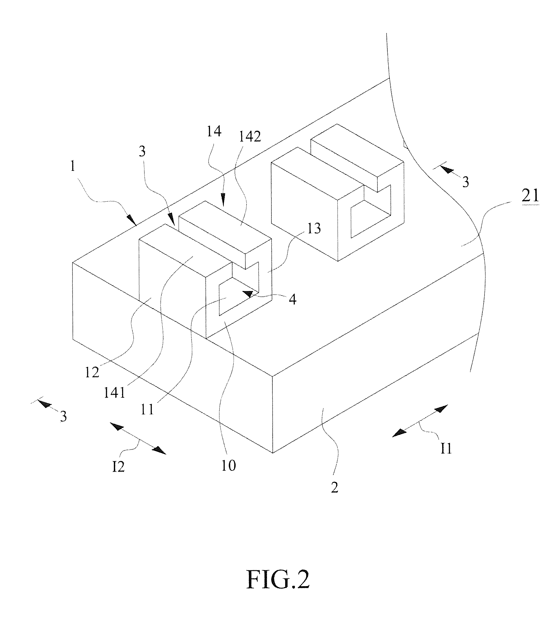 Waveguide structure based on low frequency surface plasmon polaritons