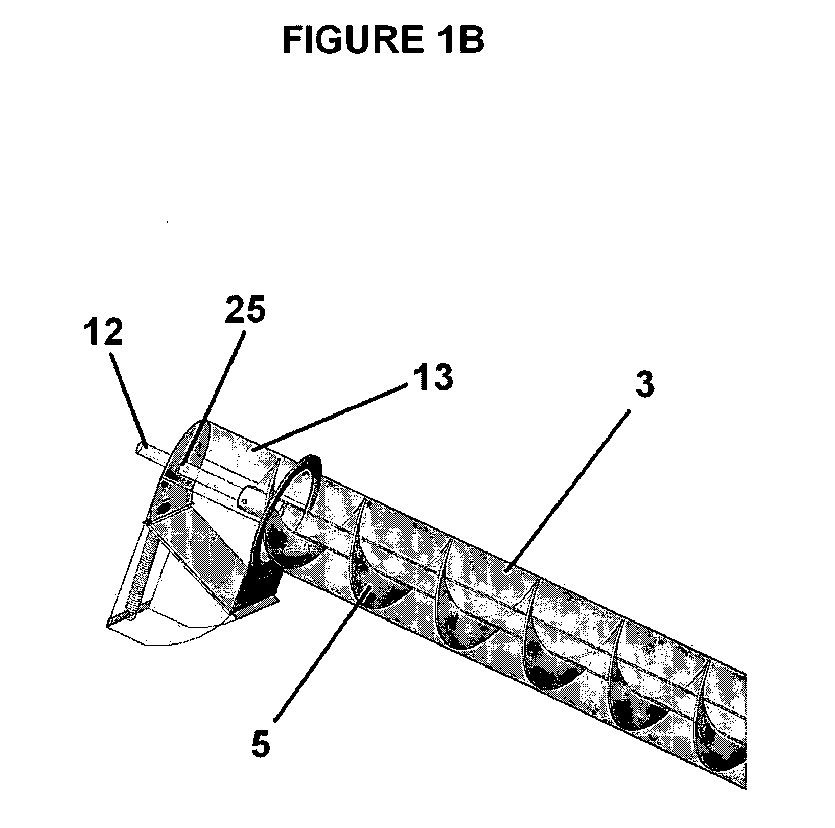 Auger airlock assembly and end dump housing