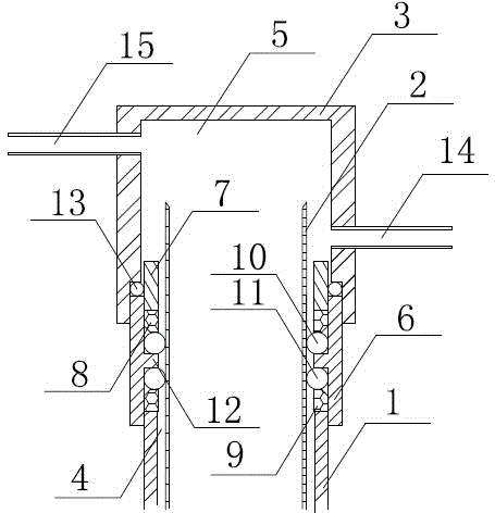 Cathode electrolytic cell of device for preparing metallic sodium by electrolysis