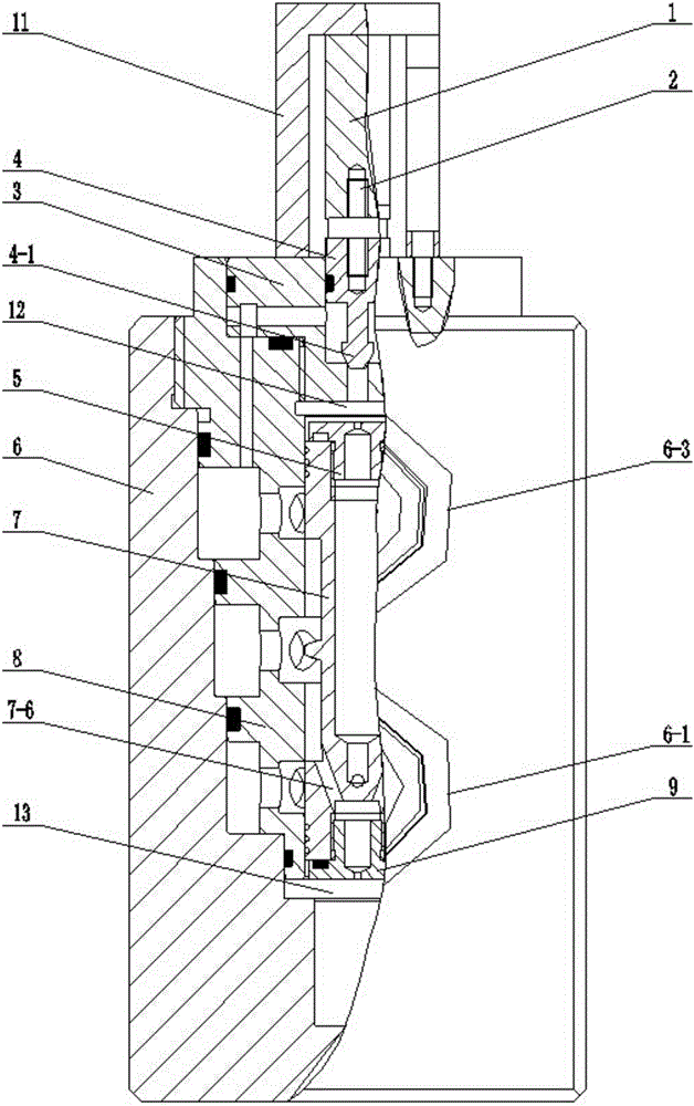 Proportional type proportional pressure reducing valve