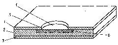 Pressure-sensitive anti-counterfeit label with hollowed positioning stick-on layer and manufacturing method thereof