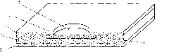 Pressure-sensitive anti-counterfeit label with hollowed positioning stick-on layer and manufacturing method thereof