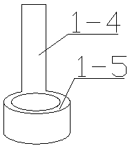 Drainage system for cranial operation with fixing equipment