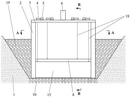 Sluice-weir integrated device with water quality purifying function