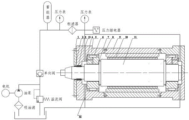 High-speed motorized spindle with composite bearing