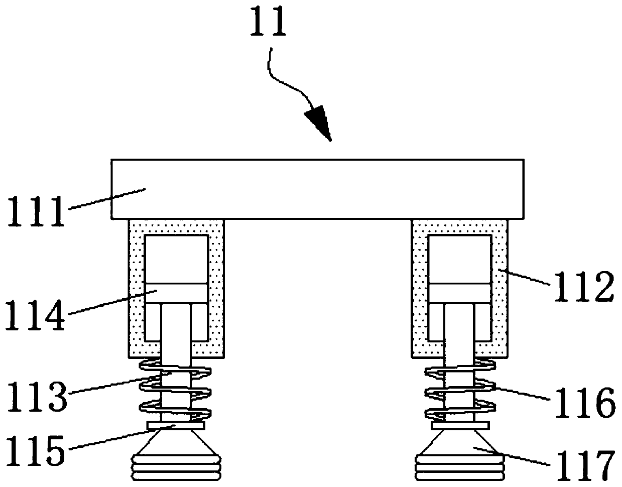 Cutting and polishing integrated equipment for poplar wood processing