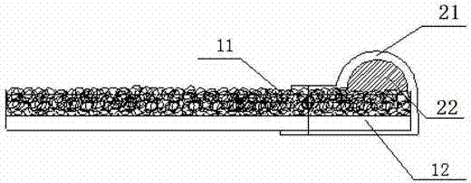 Hooking-proof and anti-skidding safety floor mat