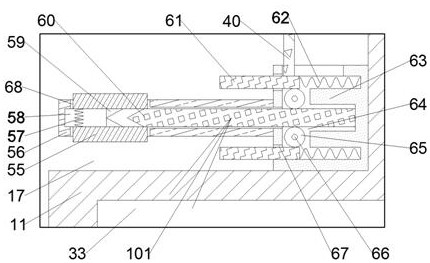 Device for efficiently detecting compressive strength of plastic pipes