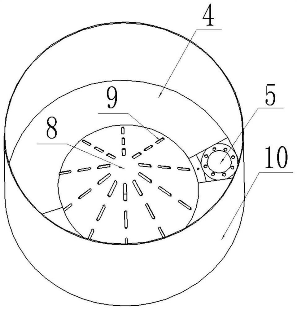 A tempering device for skew rolling ball mill steel balls that can utilize waste heat