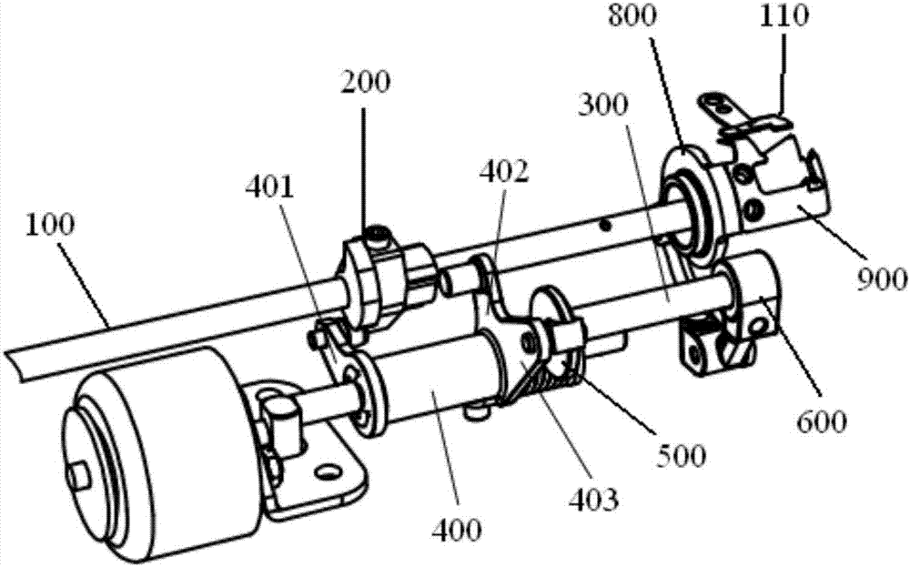 Sewing machine thread trimming device and sewing machine