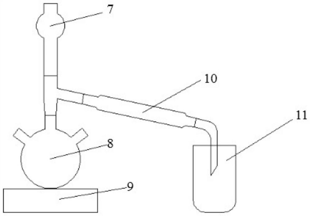 Method for synthesizing polycrystalline diamond by dry distillation of plant straw detonation